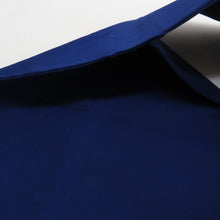 Load image into Gallery viewer, 名古屋帯 塩瀬 染め模様 紺色ｘ緑色ｘ多色 花文様 お太鼓柄 正絹 カジュアル 着物帯 長さ375cm