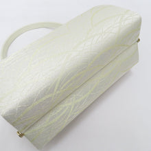 画像をギャラリービューアに読み込む, 草履・バッグセット 白梅謹製 礼装用 Lサイズ フォーマル ホワイト×シャンパンゴールド 芝柄 25.0cm 日本製 牛皮底面