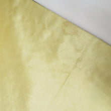 画像をギャラリービューアに読み込む, 京袋帯 昔帯 ベージュ系×ブラック エジプト壁画調 刺繍 一重太鼓 レトロモダン 明治・大正ロマン 正絹 長さ389.5cm