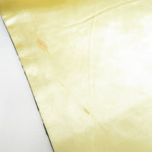 画像をギャラリービューアに読み込む, 京袋帯 昔帯 ベージュ系×ブラック エジプト壁画調 刺繍 一重太鼓 レトロモダン 明治・大正ロマン 正絹 長さ389.5cm