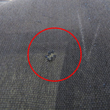 画像をギャラリービューアに読み込む, 夏着物 昔 夏物 アンティーク 濃紺×グレー 青 地紙文 桔梗 流水 昔着物 バチ衿 正絹 昔きもの レトロ 明治・大正ロマン サイズ小さめ 身丈145.7cm