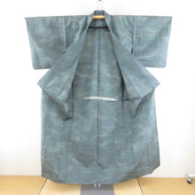Load image into Gallery viewer, 紬 着物 グリーン