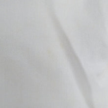 Load image into Gallery viewer, 色無地 青色 袷 正絹 一つ紋 抱き茗荷紋 広衿 地紋入り 仕立て上がり フォーマル 身丈161cm