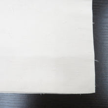 Load image into Gallery viewer, 名古屋帯 紬帯 一重太鼓用 夏・単衣用 白地 墨絵調 丸に花 ひげ紬 開き仕立て 単衣着物にも 正絹 カジュアル 仕立て上がり 着物帯 ポイント柄 長さ370cm