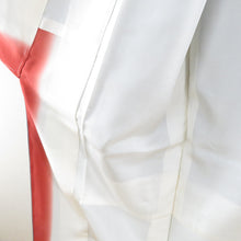 Load image into Gallery viewer, 紬 着物 本場大島紬 証紙付き 片ス式 草花模様 紺色ｘ黄緑 袷 広衿 正絹 カジュアル 仕立て上がり着物 袖 身丈166cm