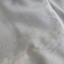 Load image into Gallery viewer, 振袖 ポリエステル 緑色ｘ金色ｘ多色 桜文様 広衿 成人式 仕立て上がり 身丈159cm