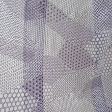 Load image into Gallery viewer, Summer kimono Komon Konjin Garo Ripples Purple Wide Collar 100 % Polyester Washable Kimono Casual Summer Numbers 156cm Beautiful goods