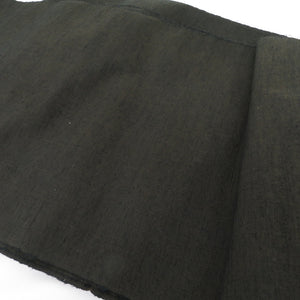 Pongeon for men's pongee beard pongee ensemble dark green pure silk unrefined kimono length 2000cm beautiful goods