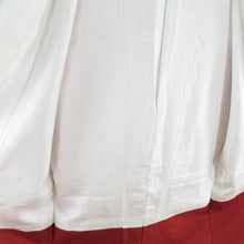 画像をギャラリービューアに読み込む, 小紋 総絞り 正絹 赤色 袷 広衿 カジュアル 仕立て上がり着物 身丈165cm