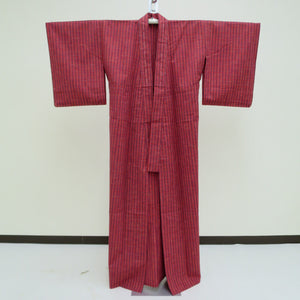 Other kimono wool kimono lattice lattice lattice collar check check pattern height (from the shoulder) Approximately 4 shaku 2 inch 6 minutes height about 155 cm Height # 1001 used