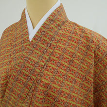 Load image into Gallery viewer, Otherwise Wool Kimono Ryogenkori Pattern Bachi Length (from shoulder) 4th scale 4 Side height 147 cm