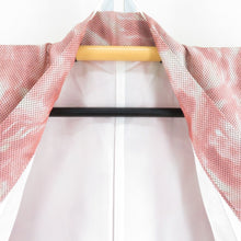 Load image into Gallery viewer, Tsumugi Kimono Kimono Navy Blue Orange Tea Abstract Pure Silk Lined Bee Bee Casual Casual Tailor