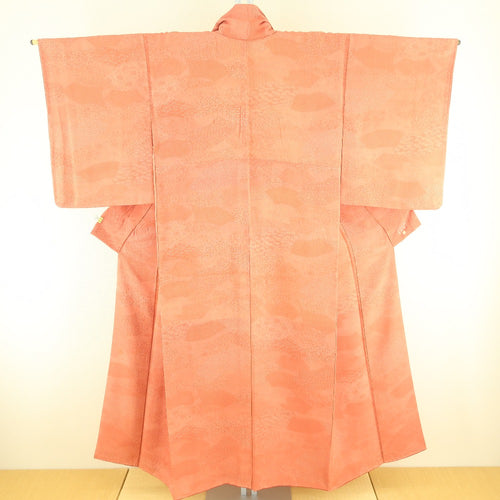 Komon Edo Komon Uchida Writer Zhuji ground paper Pure silk Lined -collar Casual tailoring