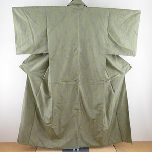 Tsumugi Kimono Ensemble Yokogo Oshima Tsumugi Silk Mathao Lined Road Midwear Set Casual Kimono Tailor