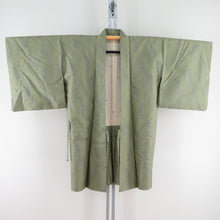 Load image into Gallery viewer, Tsumugi Kimono Ensemble Yokomo Oshima Punpon Punpon Matcho Lined Road Midwear Set Casual Kimono Tailor 153cm Beauty