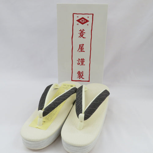 Calen Blosso Karen Blosso Kosakuhisa Karen Blosso Calen Blosso x Yuka Dan Collaboration Cafe Zouri M size 22.5-23.5cm adaptive off -white casual footwear made in Japan