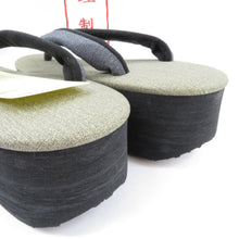 Load image into Gallery viewer, Calen Blosso Karen Blosso Sorasome Hishiya Karen Blosso Calen Blosso x Yuka Dan Collaboration Cafe Zouri M size 22.5-23.5cm adaptive gray casual footwear made in Japan