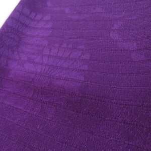 Obi tightening / obi -fried set Summer silk for summer pure silk gauze obi -fried lace band tightening M size silk 100% dark purple -free Japanese