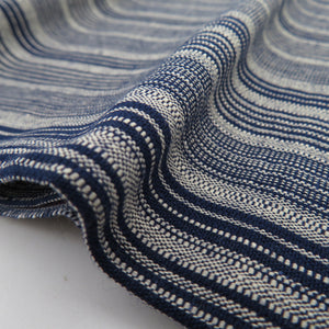 Hagile Shijira weaving 50cm x 108cm cotton 100 % cotton fabric Japanese material for gray blue bags, accessories, patchwork