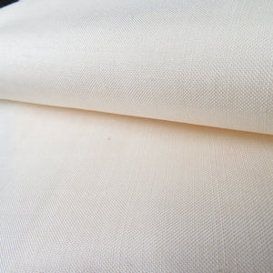 Requity White Fabric Tsumugi Solid Cyclone Silk Kimono Kimono District Court Unable to tailor 1200cm