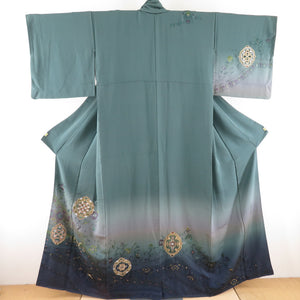 Visit arrival Yasuto Swatou Swatoupaki Flower Flower Green Lined Lined Collar Pure Collar Silk Star Railing