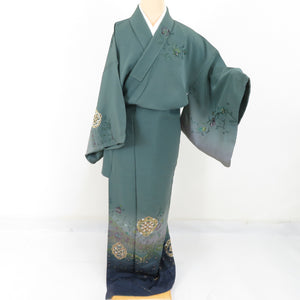 Visit arrival Yasuto Swatou Swatoupaki Flower Flower Green Lined Lined Collar Pure Collar Silk Star Railing