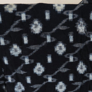 木綿着物 子供きもの アンティーク 絣 椿 単衣 藍色 かすり 仕立て上がり レトロ 大正ロマン 身丈127cm