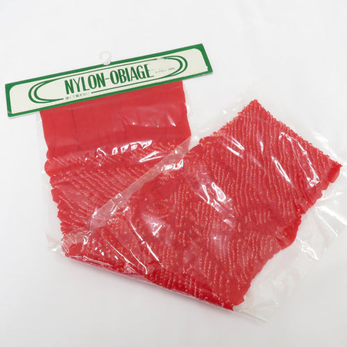 Nylon squeezed for obi -fried girls red Shichigo three children kimono girl celebration accessories small items