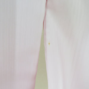 子供着物 襦袢単品 女の子用 一つ身 ピンク色 ポリエステル 紐付き 振赤 縞地文 女児 七五三 祝着 子供きもの用じゅばん 身丈97cm