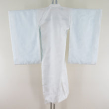 Load image into Gallery viewer, Children&#39;s kimono Kimono Single Boys White x Light blue polyester String with string with string and cranchy bungeon children