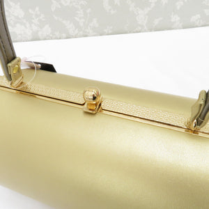 草履・バッグセット 振袖用 フリーサイズ シャンパンゴールド×黒×ブロンズ モノトーン 2枚芯台 23.5～24.5cm適応 フォーマル 日本製 成人式 結婚式