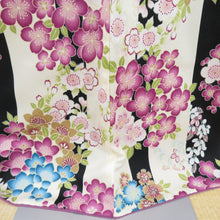 Load image into Gallery viewer, hiromichi nakano Hiromitinakano small crest Washable kimono stripes on kimono stripes on flower circles