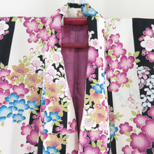 Load image into Gallery viewer, hiromichi nakano Hiromitinakano small crest Washable kimono stripes on kimono stripes on flower circles