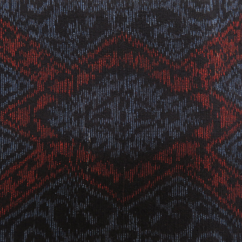 半幅帯 リバーシブル半巾帯 正絹 巾:約15.5cm×長さ:約380cm 紬×小紋 
