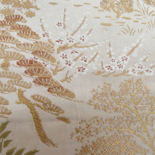 Load image into Gallery viewer, Maru Antake Flowers Popular Gold Gold Golden Golden Formal Stage Costume Costume Costume Silk Remake Interior Length 404cm