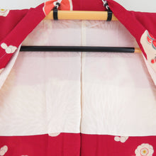 Load image into Gallery viewer, Haori Antique Red x White Plum Pattern Kimono Retro Taisho Romance 76cm