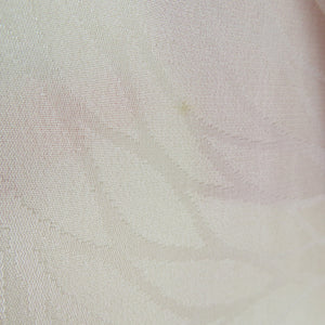 羽織 アンティーク 赤色ｘ白色 梅模様 着物ート 絹 レトロ 大正ロマン 身丈76cm
