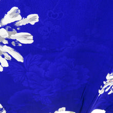 Load image into Gallery viewer, Haori Antique Flower Pattern Dye Point Silk Purple Retro Taisho Roman Kimono Court 86cm