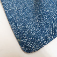 Load image into Gallery viewer, Komon Edo Komon Blue round Flower Silk, Lined Bee Bee Collar Crestless Tailor