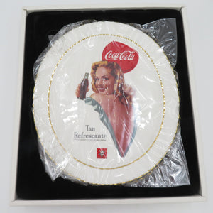 Tableware Coca -Cola Limited Item Design Plate 120th Anniversary Limited Beauty