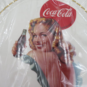 Tableware Coca -Cola Limited Item Design Plate 120th Anniversary Limited Beauty