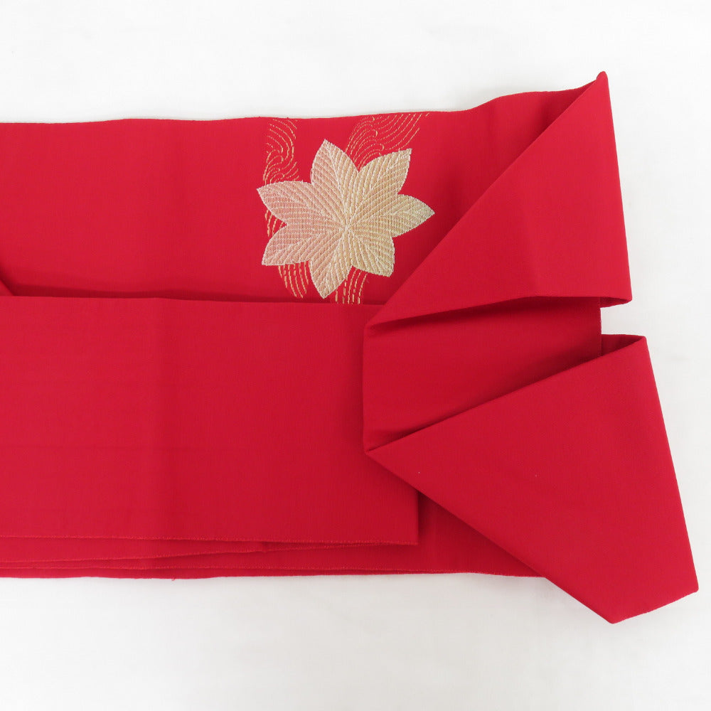 名古屋帯 名古屋帯セット 3点セット 紅葉文様 扇子文様 青海波