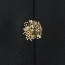 画像をギャラリービューアに読み込む, 羽織 花文様 一つ紋 正絹 黒色ｘ朱色ｘ黄色 着物コート 着物用 身丈78cm 美品