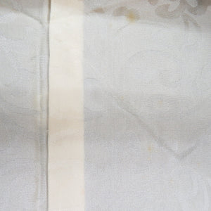 羽織 正絹 色紙調 正絹 一つ紋 黒色ｘ茶色 銀糸 着物コート 着物用 身丈81.5cm