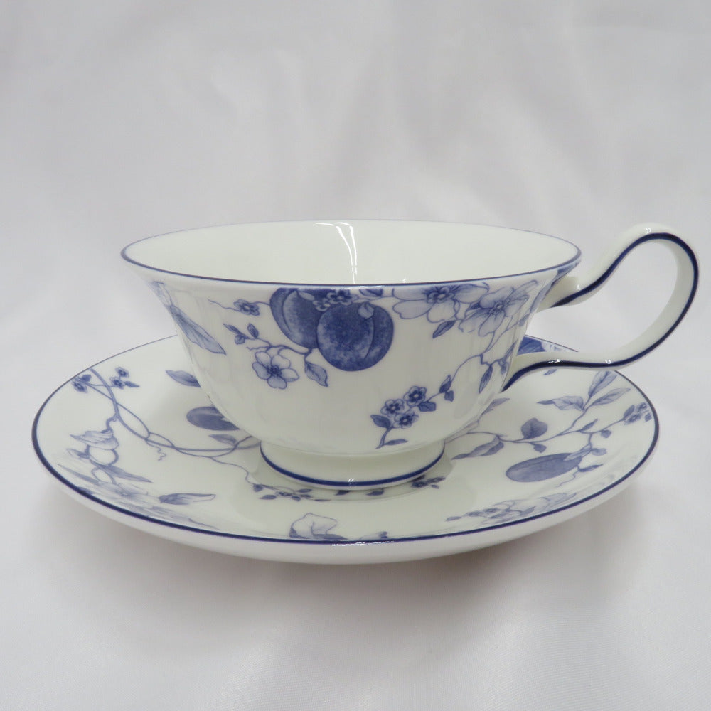 WEDGWOOD ウエッジウッド 食器 BLUE PLUM ブループラム カップ＆ソーサー 廃番品 美品