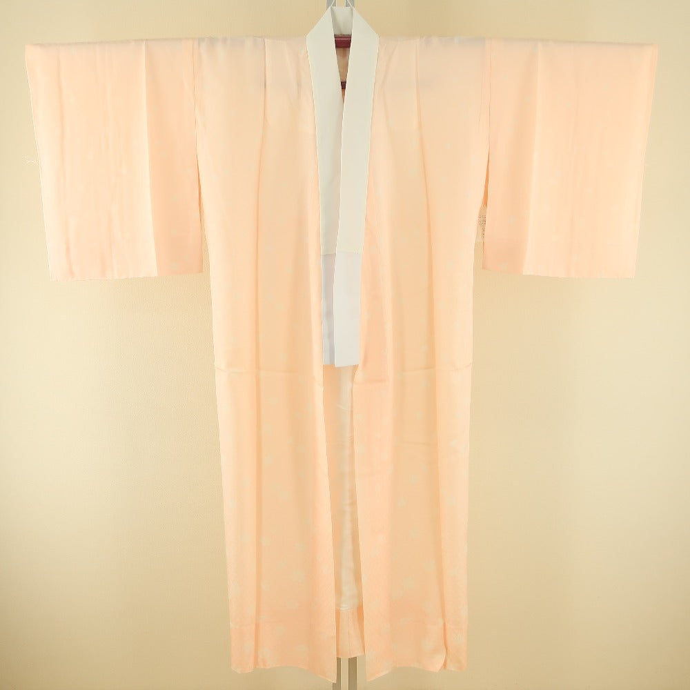 Base silk pink bee collar length agreement (3 shaku 5 inch 0 minutes) 133cm Casual kimono tailor -tailored (3 shaku 5 inch 0 minutes) 133cm beautiful goods