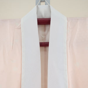 Base silk pink bee collar length agreement (3 shaku 5 inch 0 minutes) 133cm Casual kimono tailor -tailored (3 shaku 5 inch 0 minutes) 133cm beautiful goods