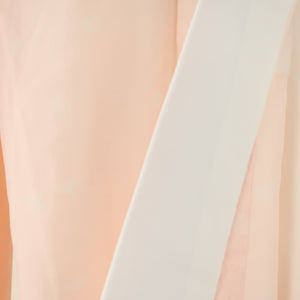 襦袢 正絹 ピンク バチ衿  身丈約(3尺5寸0分)133cm カジュアル 着物じゅばん 仕立て上がり  身丈(3尺5寸0分)133cm 美品