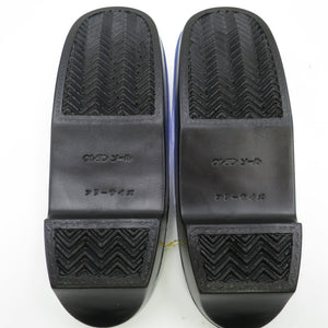 草履 雨草履 フリーサイズ 23cm ウレタンソール カバー付 日本製 水色 しぐれ履き 爪付 未使用