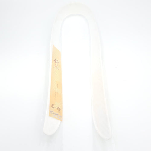 Bottom bottom collar core Saaya -shaped pattern collar core White Azuma Made in Japan Women's dressing accessories